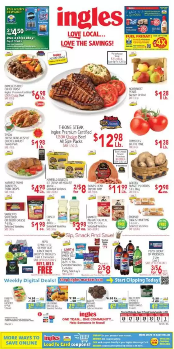 Ingles Markets catalogue in Woodstock GA | New offers to discover | 2026-08-28T00:00:00.000Z - 2026-09-03T00:00:00.000Z