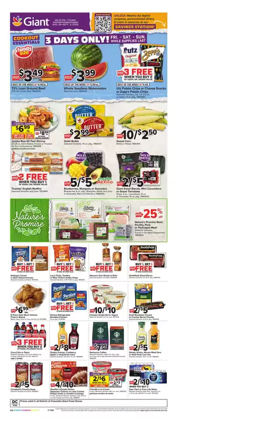 Giant Food catalogue in Springfield MD | Weekly Circular | 2026-08-28T00:00:00.000Z - 2026-09-03T00:00:00.000Z