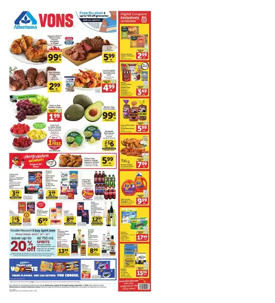 Vons catalogue | Weekly Ad - SoCal | 2026-08-26T00:00:00.000Z - 2026-09-01T00:00:00.000Z