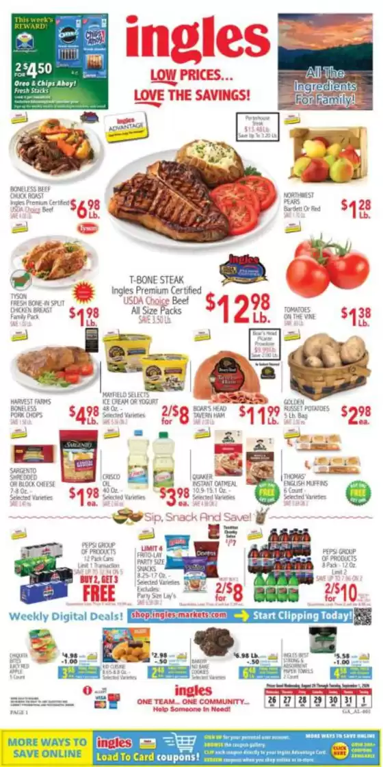 Ingles Markets catalogue | Special offers for you | 2026-08-28T00:00:00.000Z - 2026-09-03T00:00:00.000Z