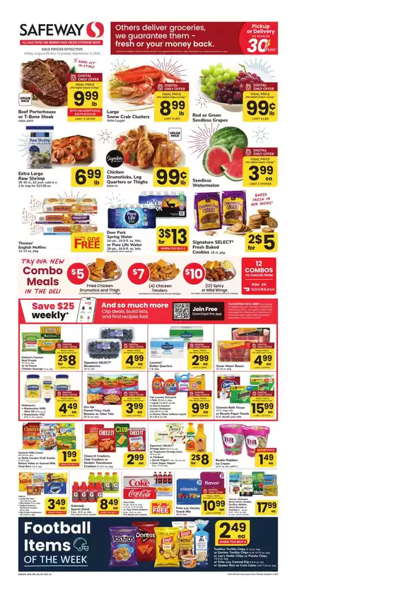 Safeway catalogue | Offers for bargain hunters | 2026-08-28T00:00:00.000Z - 2026-09-03T00:00:00.000Z
