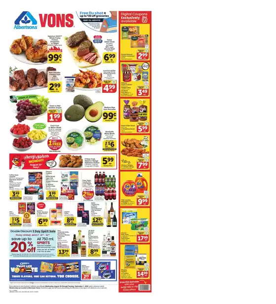 Vons catalogue | Weekly Ad - SoCal | 2026-08-26T00:00:00.000Z - 2026-09-01T00:00:00.000Z