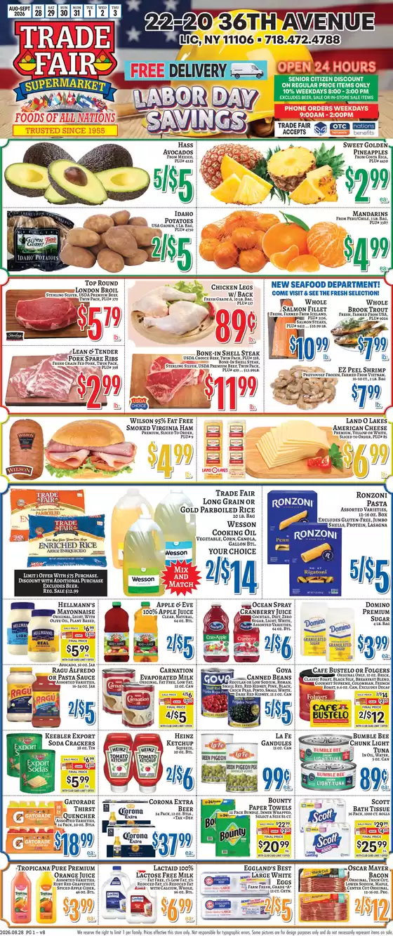 Trade Fair Supermarket catalogue | Our best deals for you | 2026-08-28T00:00:00.000Z - 2026-09-03T00:00:00.000Z