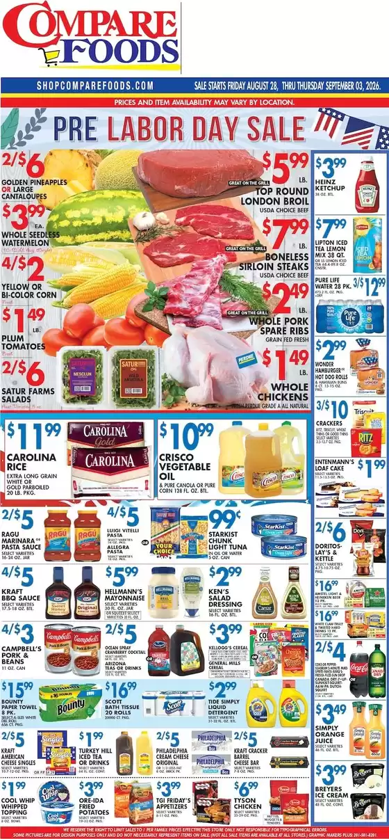 Compare Foods catalogue | Compare Foods weekly ad | 2026-08-28T00:00:00.000Z - 2026-09-03T00:00:00.000Z