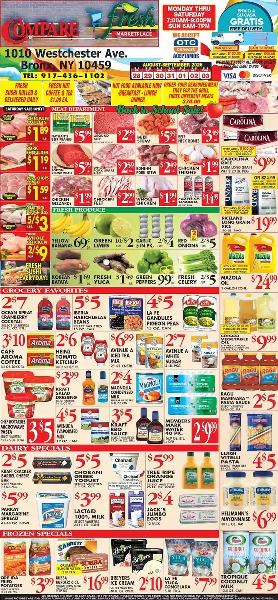 Compare Foods catalogue | Top offers for all bargain hunters | 2026-08-28T00:00:00.000Z - 2026-09-03T00:00:00.000Z