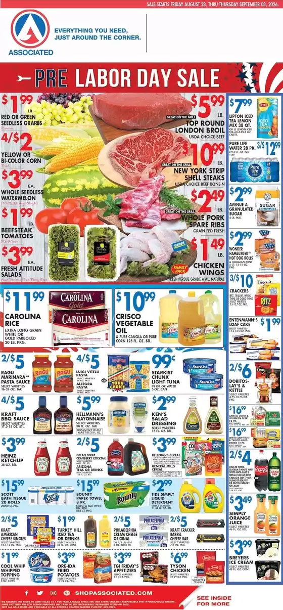 Associated catalogue | Wide range of offers | 2026-08-28T00:00:00.000Z - 2026-09-03T00:00:00.000Z