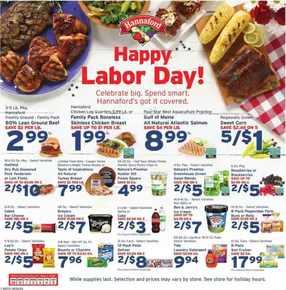 Hannaford catalogue in Franklin MA | Discover attractive offers | 2026-08-30T00:00:00.000Z - 2026-09-05T00:00:00.000Z
