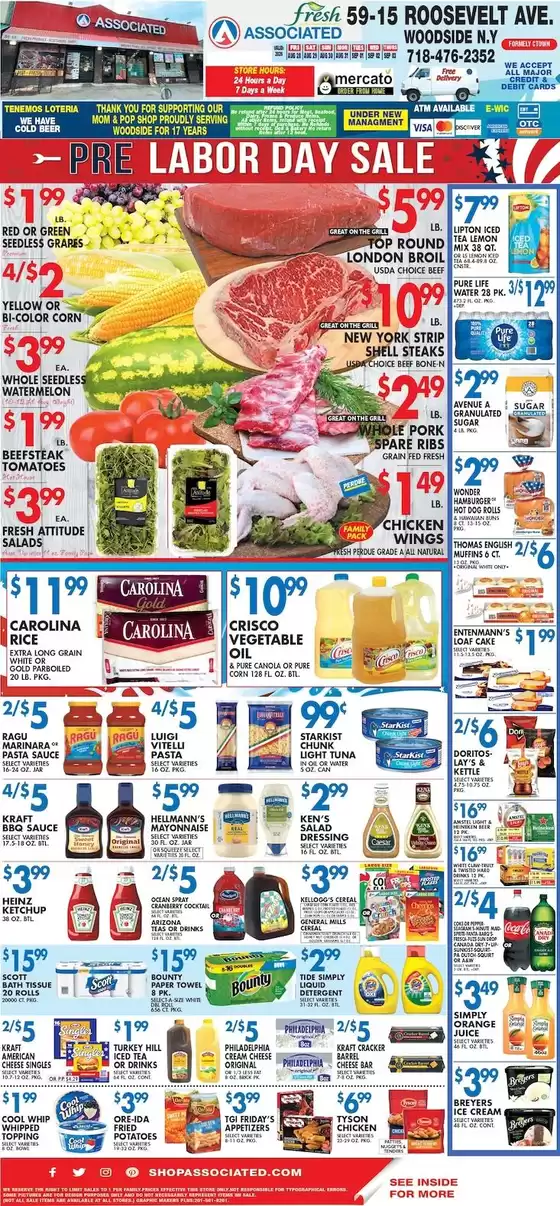 Associated catalogue in Woodhaven NY | Exclusive bargains | 2026-08-28T00:00:00.000Z - 2026-09-03T00:00:00.000Z