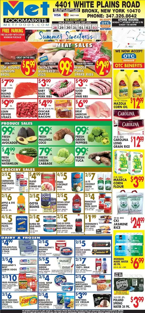 Met Foodmarkets catalogue | Exclusive deals and bargains | 2026-08-28T00:00:00.000Z - 2026-09-03T00:00:00.000Z