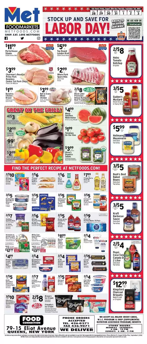 Met Foodmarkets catalogue | Wide range of offers | 2026-08-28T00:00:00.000Z - 2026-09-03T00:00:00.000Z