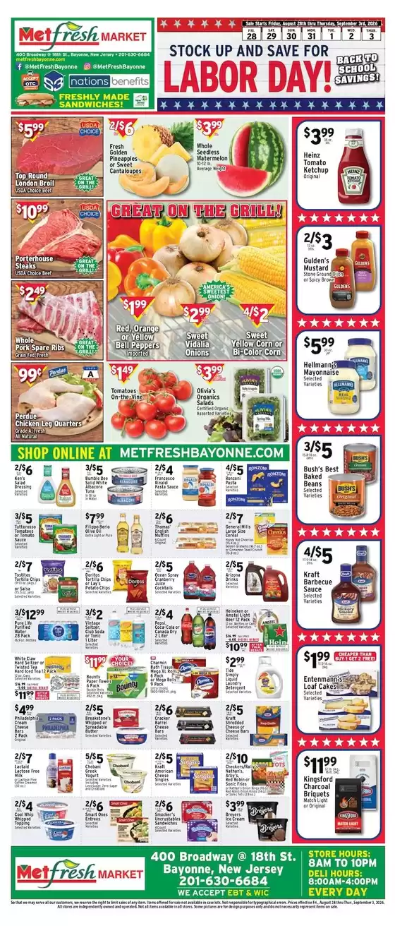 Met Foodmarkets catalogue | Met Foodmarkets weekly ad | 2026-08-28T00:00:00.000Z - 2026-09-03T00:00:00.000Z