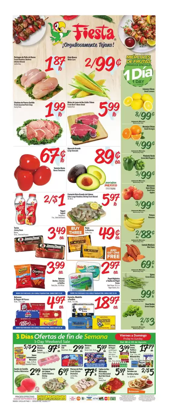 Fiesta Mart catalogue | Top deals for all customers | 2026-08-26T00:00:00.000Z - 2026-09-01T00:00:00.000Z