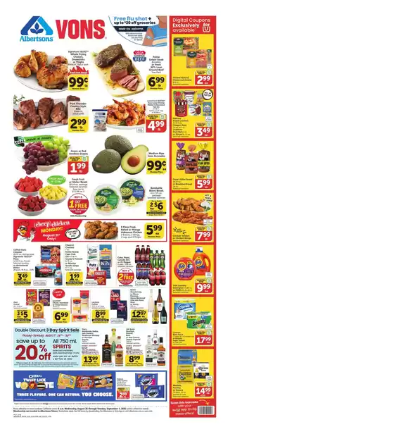 Vons catalogue | Weekly Ad - SoCal | 2026-08-26T00:00:00.000Z - 2026-09-01T00:00:00.000Z