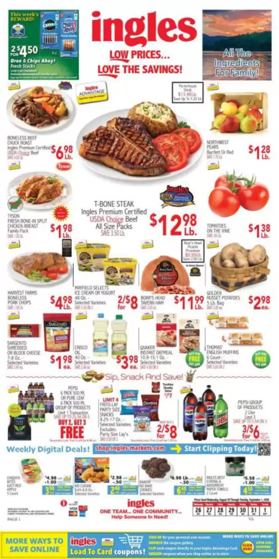 Ingles Markets catalogue | Special offers for you | 2026-08-28T00:00:00.000Z - 2026-09-03T00:00:00.000Z