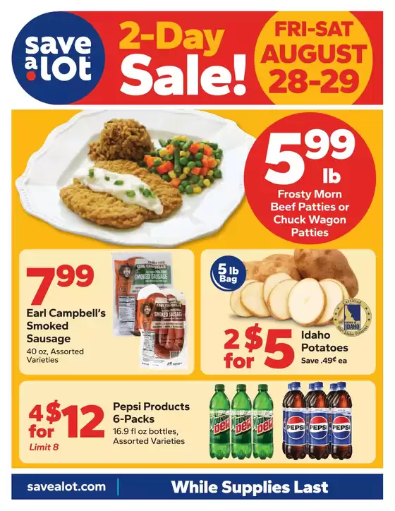 Save a Lot catalogue in Scottsville KY | Top deals for all customers | 2026-08-28T00:00:00.000Z - 2026-08-29T00:00:00.000Z