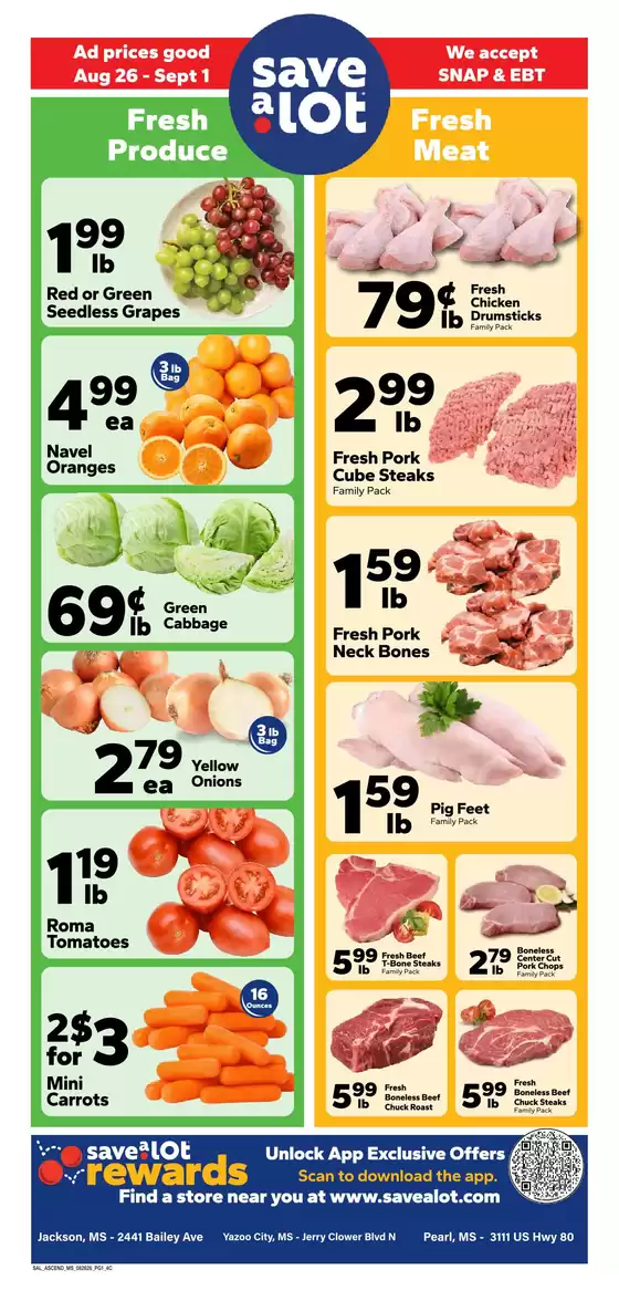 Save a Lot catalogue | Current bargains and offers | 2026-08-26T00:00:00.000Z - 2026-09-01T00:00:00.000Z