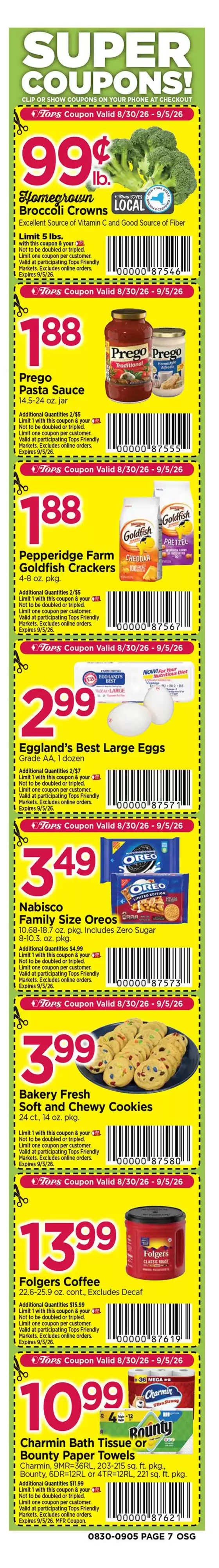 Tops catalogue | Super Coupons! | 2026-08-30T00:00:00.000Z - 2026-09-05T00:00:00.000Z