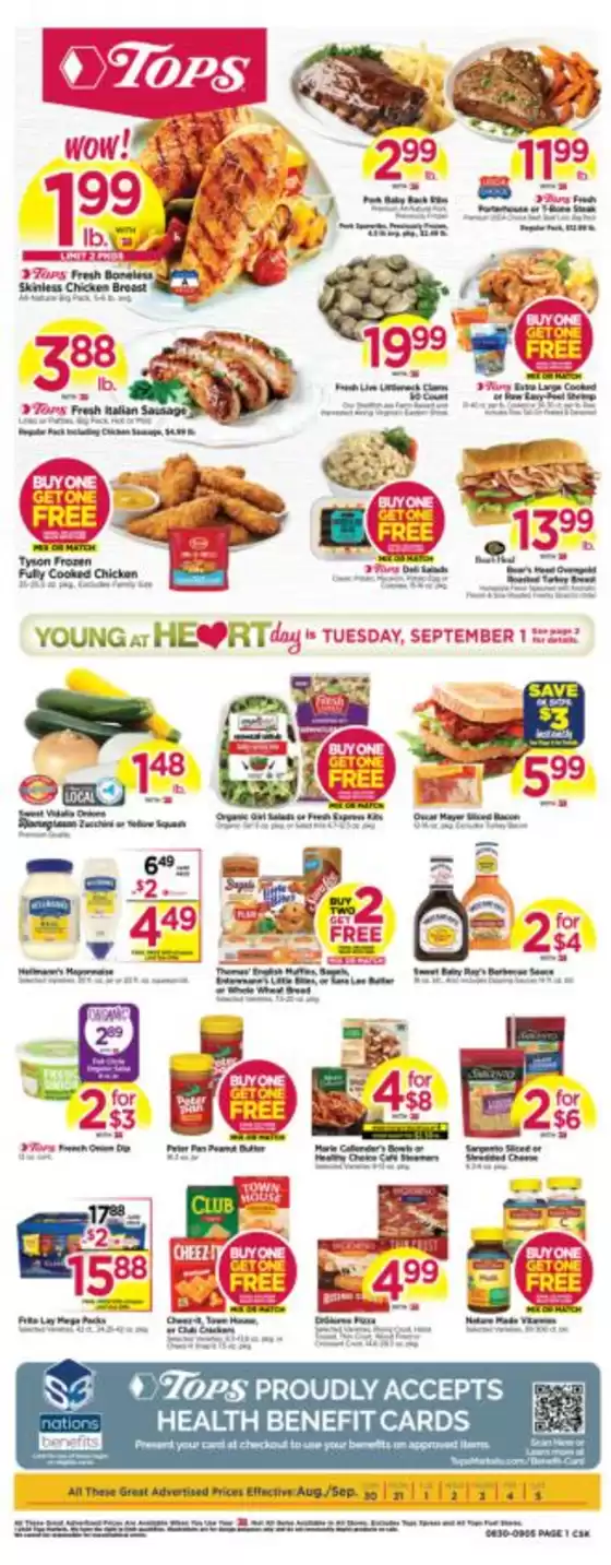 Tops catalogue | Wide range of offers | 2026-08-30T00:00:00.000Z - 2026-09-05T00:00:00.000Z