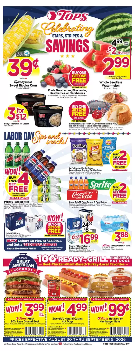 Tops catalogue | Discover attractive offers | 2026-08-30T00:00:00.000Z - 2026-09-05T00:00:00.000Z