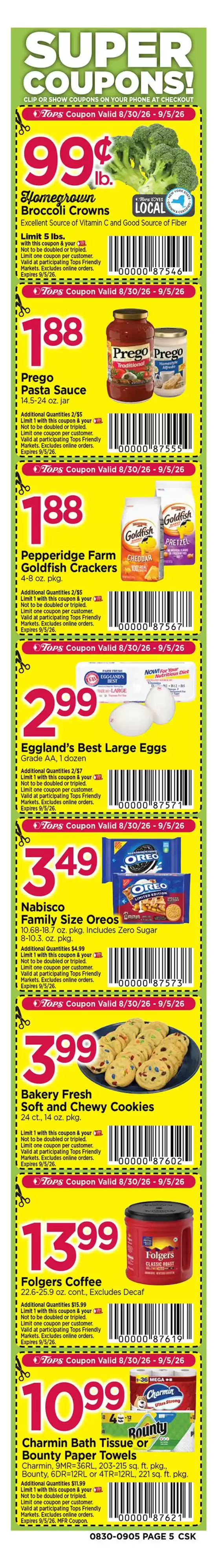 Tops catalogue | Discounts and promotions | 2026-08-30T00:00:00.000Z - 2026-09-05T00:00:00.000Z