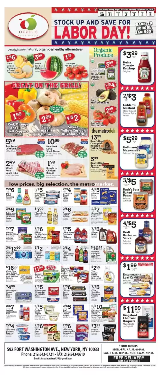 Associated catalogue | Save now with our deals | 2026-08-30T00:00:00.000Z - 2026-09-05T00:00:00.000Z