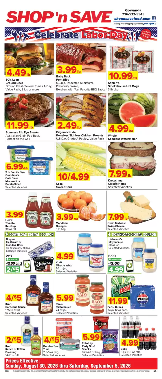 Shop 'n Save catalogue | Exclusive deals and bargains | 2026-08-30T00:00:00.000Z - 2026-09-05T00:00:00.000Z