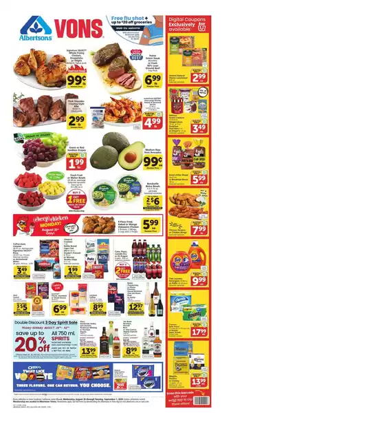 Vons catalogue in Claremont CA | Weekly Ad - SoCal | 2026-08-26T00:00:00.000Z - 2026-09-01T00:00:00.000Z