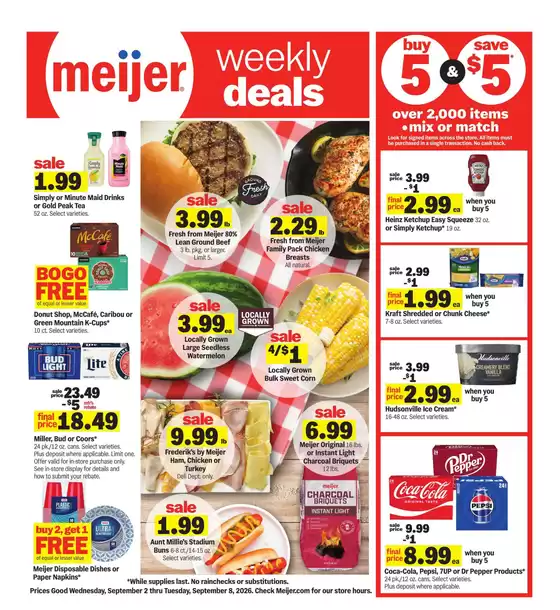 Meijer catalogue | Top offers for smart savers | 2026-09-02T00:00:00.000Z - 2026-09-08T00:00:00.000Z
