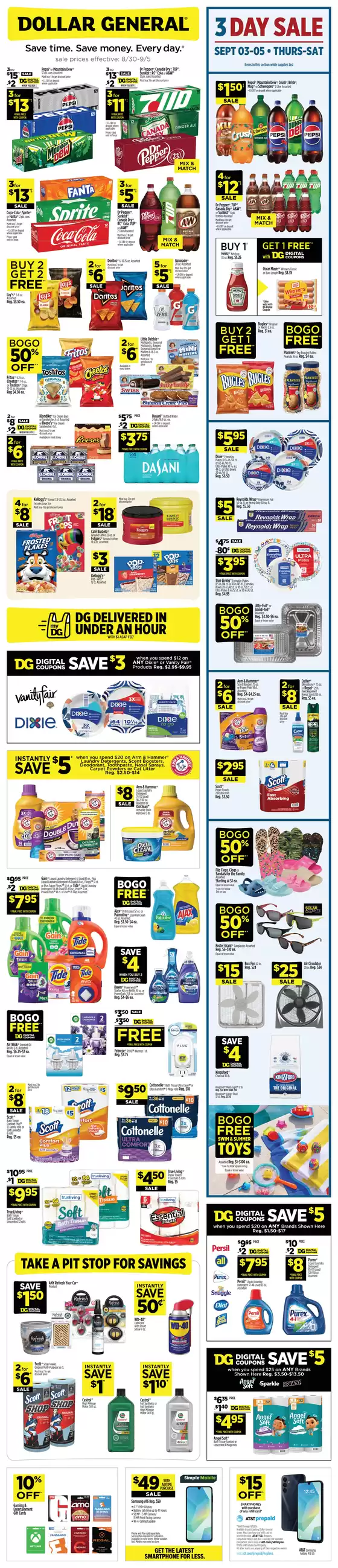 Dollar General catalogue in Hernando FL | Top deals and discounts | 2026-08-30T00:00:00.000Z - 2026-09-05T00:00:00.000Z
