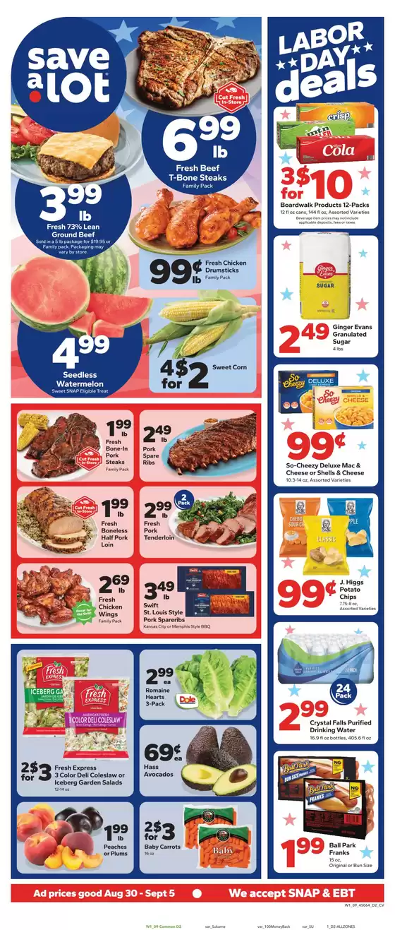 Save a Lot catalogue | Exclusive deals and bargains | 2026-08-30T00:00:00.000Z - 2026-09-05T00:00:00.000Z