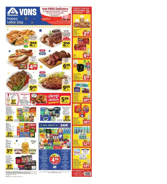 Vons catalogue in Sunland CA | Weekly Ad - SoCal | 2026-09-02T00:00:00.000Z - 2026-09-08T00:00:00.000Z