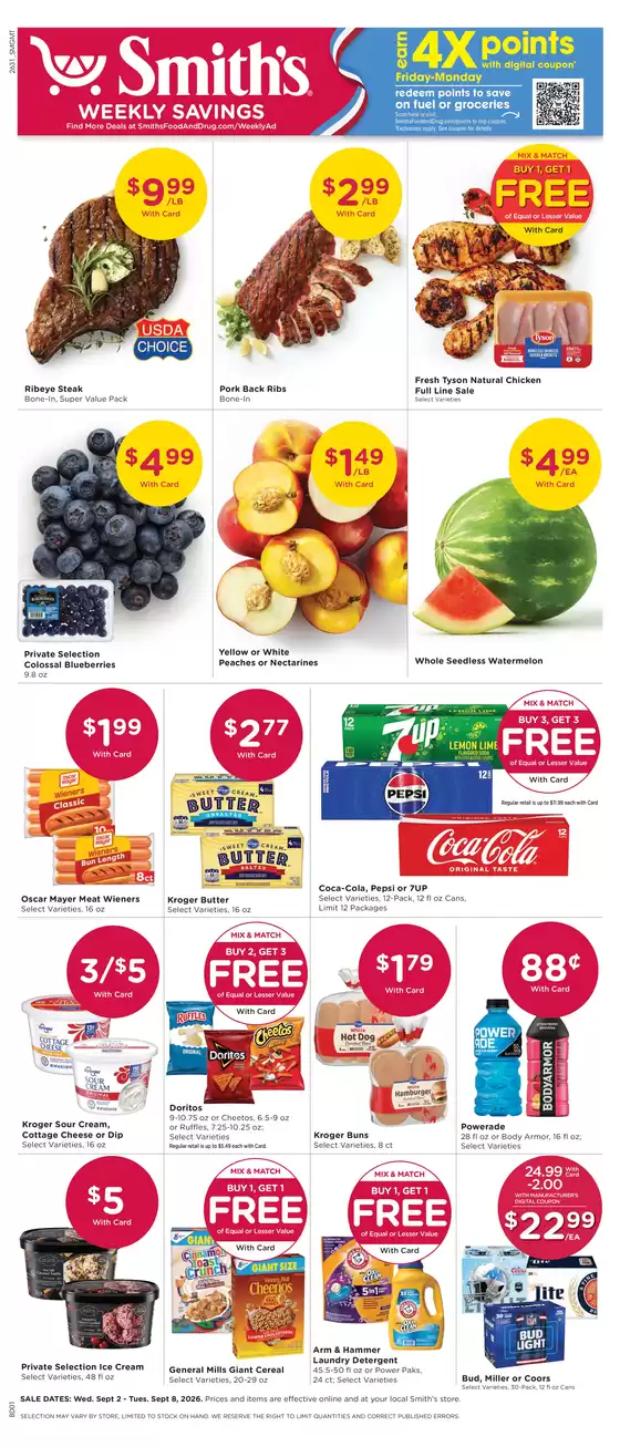 Smith's catalogue | Attractive special offers for everyone | 2026-09-02T00:00:00.000Z - 2026-09-08T00:00:00.000Z