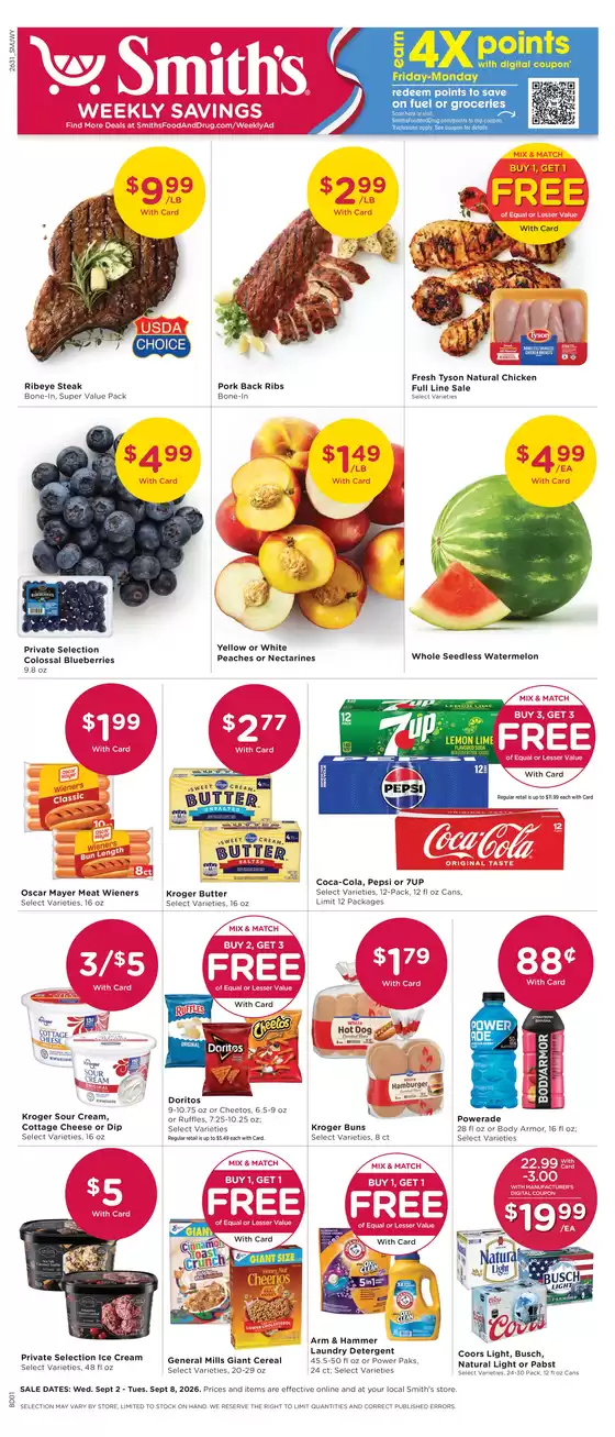 Smith's catalogue | Top deals and discounts | 2026-09-02T00:00:00.000Z - 2026-09-08T00:00:00.000Z