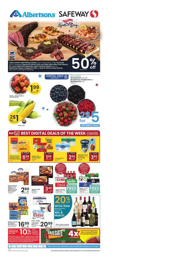 Albertsons catalogue | Wide range of offers | 2026-09-02T00:00:00.000Z - 2026-09-08T00:00:00.000Z