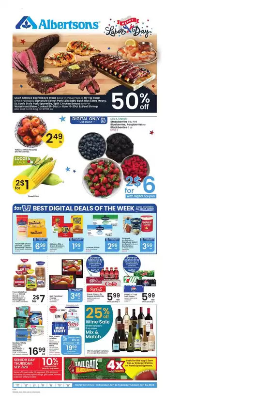 Albertsons catalogue in Eagle ID | Special offers for you | 2026-09-02T00:00:00.000Z - 2026-09-08T00:00:00.000Z