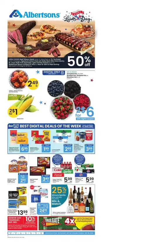 Albertsons catalogue | Exclusive deals and bargains | 2026-09-02T00:00:00.000Z - 2026-09-08T00:00:00.000Z