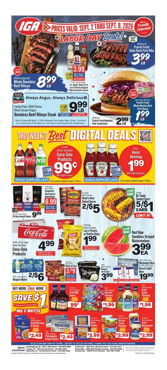 IGA catalogue | Top deals for all customers | 2026-09-02T00:00:00.000Z - 2026-09-08T00:00:00.000Z