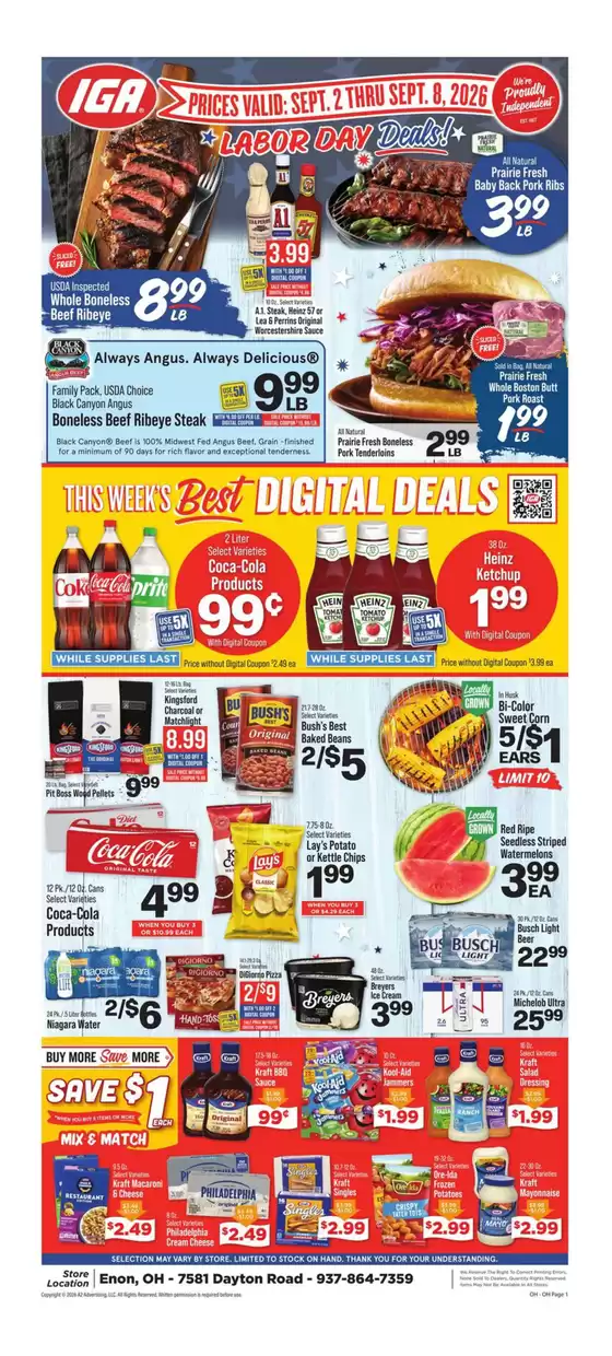 IGA catalogue | Current deals and offers | 2026-09-02T00:00:00.000Z - 2026-09-08T00:00:00.000Z