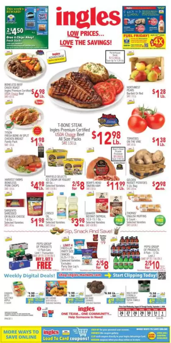 Ingles Markets catalogue in Canton GA | New offers to discover | 2026-08-28T00:00:00.000Z - 2026-09-03T00:00:00.000Z