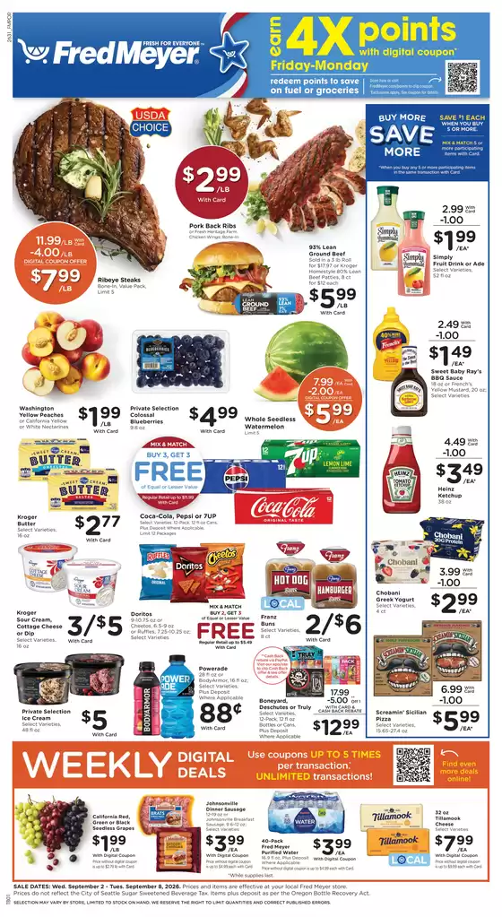 Fred Meyer catalogue | Weekly Ad | 2026-09-02T00:00:00.000Z - 2026-09-08T00:00:00.000Z