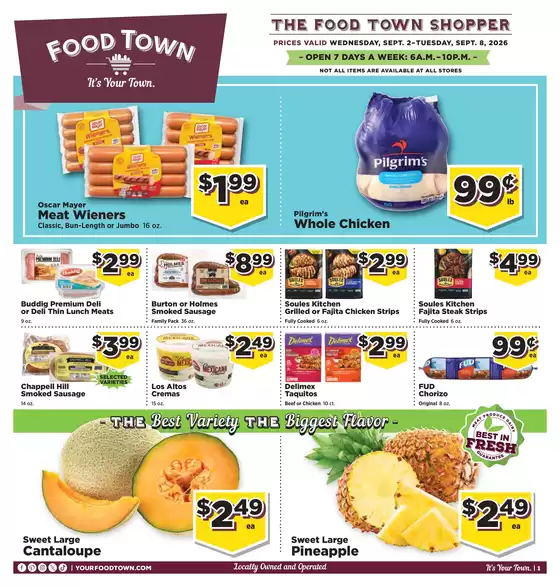 Food Town catalogue in Shenandoah TX | FoodTownInStoreAd | 2026-09-02T00:00:00.000Z - 2026-09-16T00:00:00.000Z