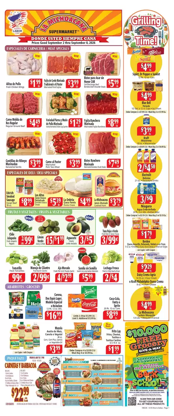 El Ahorro catalogue in Shenandoah TX | Top offers for all bargain hunters | 2026-09-02T00:00:00.000Z - 2026-09-08T00:00:00.000Z