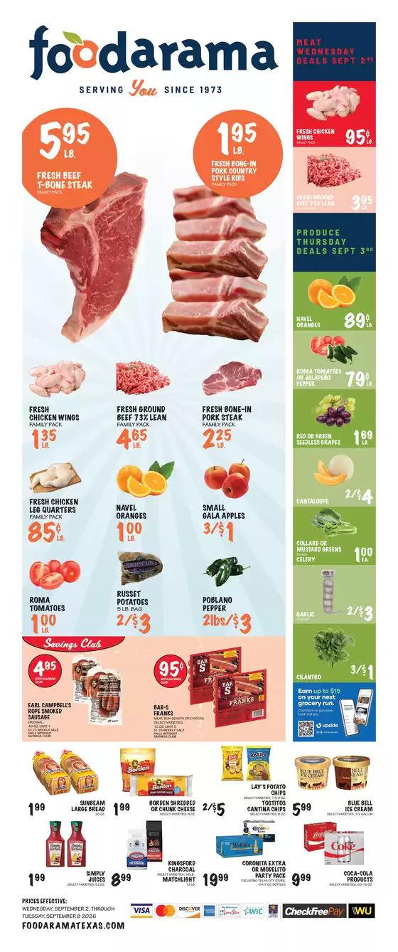 Foodarama catalogue | Foodarama weekly ad | 2026-09-02T00:00:00.000Z - 2026-09-08T00:00:00.000Z