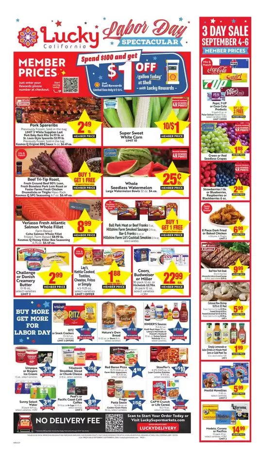 Lucky Supermarkets catalogue in Gilroy CA | Weekly | 2026-09-02T00:00:00.000Z - 2026-09-08T00:00:00.000Z
