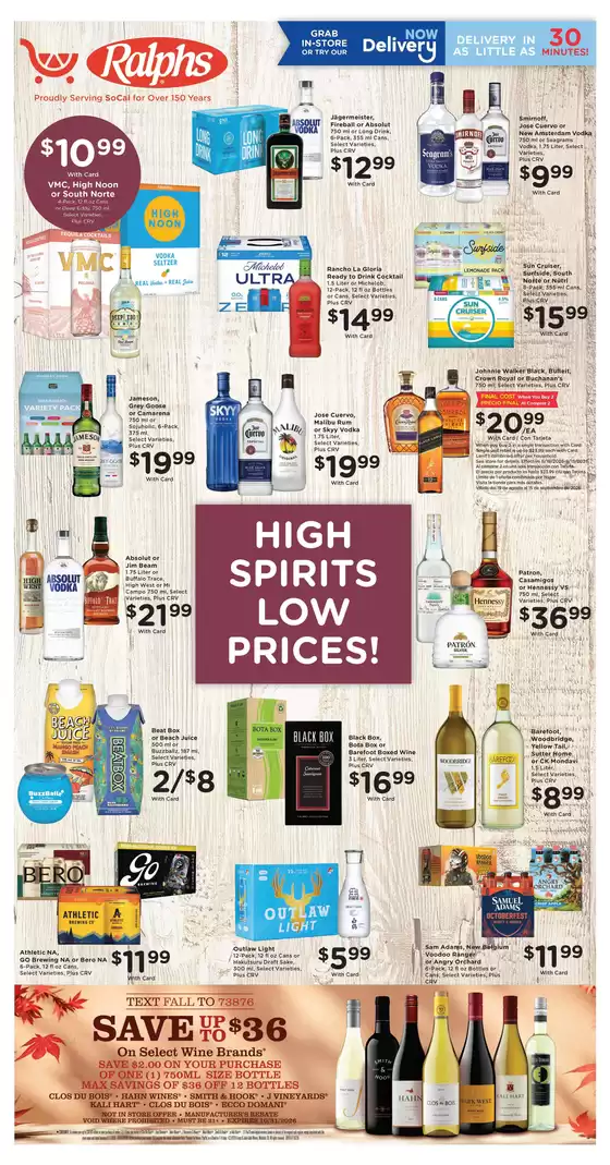 Ralphs catalogue in Coachella CA | Ralphs Adult Beverage | 2026-09-02T00:00:00.000Z - 2026-09-09T00:00:00.000Z