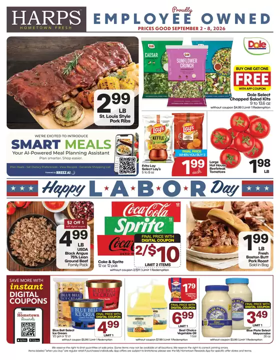 Harp's Market catalogue | Offers for bargain hunters | 2026-09-02T00:00:00.000Z - 2026-09-08T00:00:00.000Z