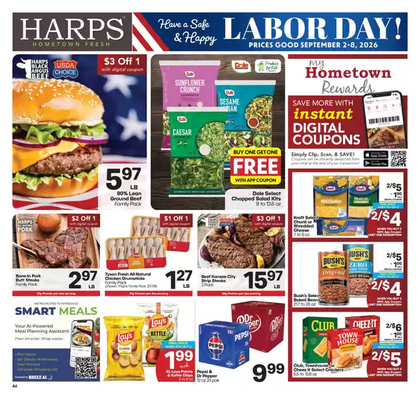 Harp's Market catalogue | Top deals for all customers | 2026-09-02T00:00:00.000Z - 2026-09-08T00:00:00.000Z