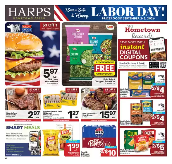 Harp's Market catalogue | Great offer for bargain hunters | 2026-09-02T00:00:00.000Z - 2026-09-08T00:00:00.000Z