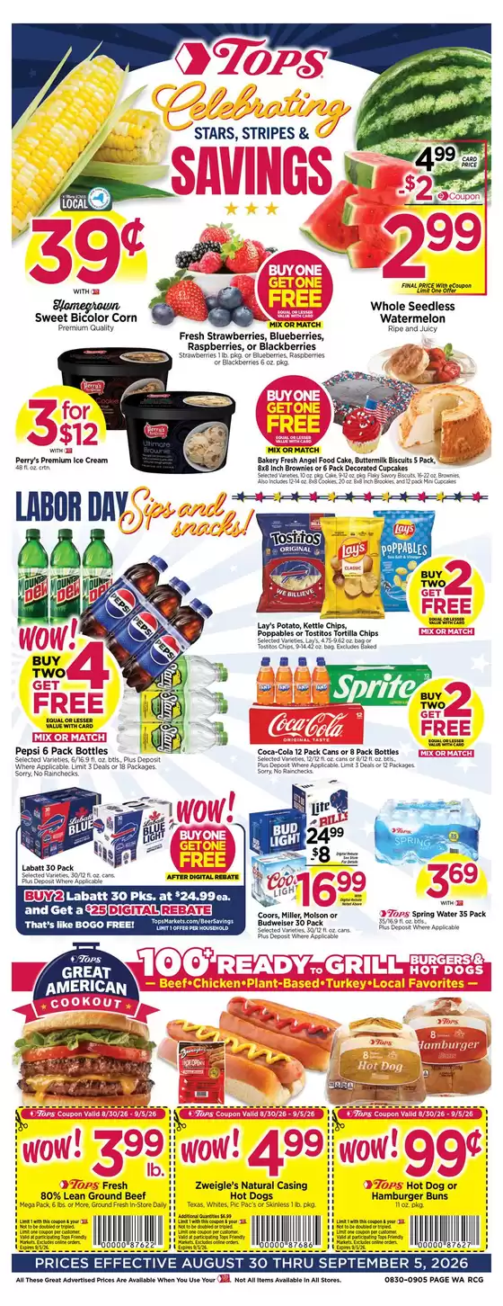 Tops catalogue | Great offer for bargain hunters | 2026-08-30T00:00:00.000Z - 2026-09-05T00:00:00.000Z