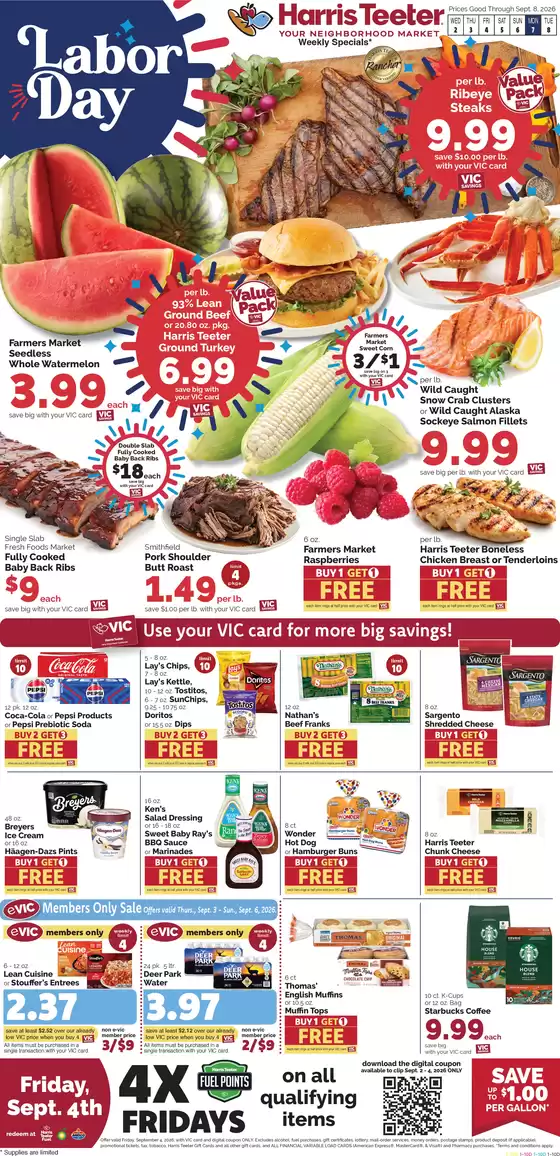 Harris Teeter catalogue | Discover attractive offers | 2026-09-02T00:00:00.000Z - 2026-09-08T00:00:00.000Z